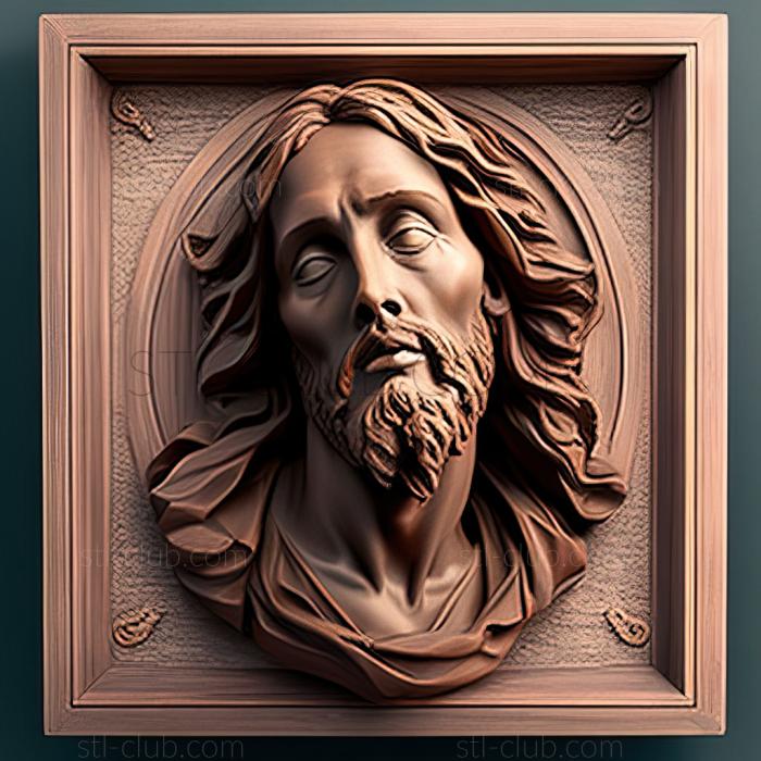 3D model st jesus (STL)